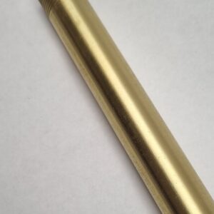 20mm brass electroplated conduit for surface-mounted electrical wiring.