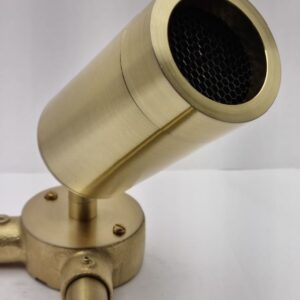 conduit spot light brass