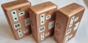 2gang surface conduit box