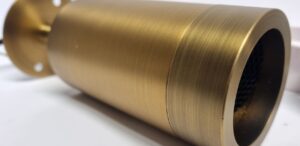 Conduit spotlight – Antique Brass
